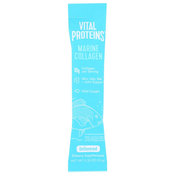 VITAL PROTEINS: Marine Collagen Unflavored Stick Pack, 10 gm