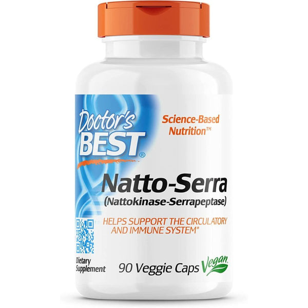 DOCTORS BEST: Natto Serra, 90 vc