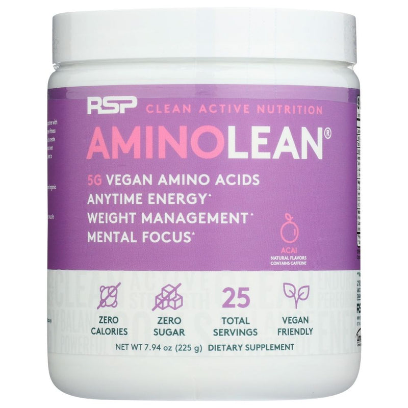 RSP NUTRITION: Acai Aminolean, 225 gm